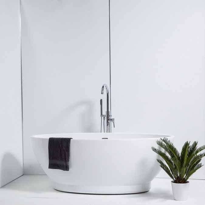 Colonial Matt White Perform Panel - Bathroom and Shower