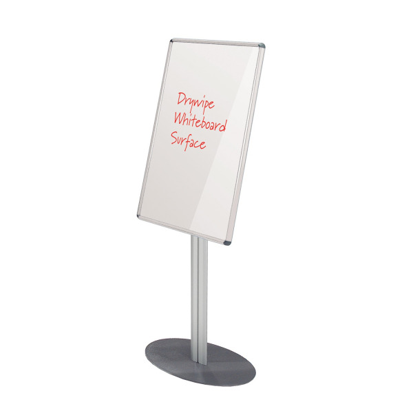 Floor Standing Drywipe Whiteboard Notice Board