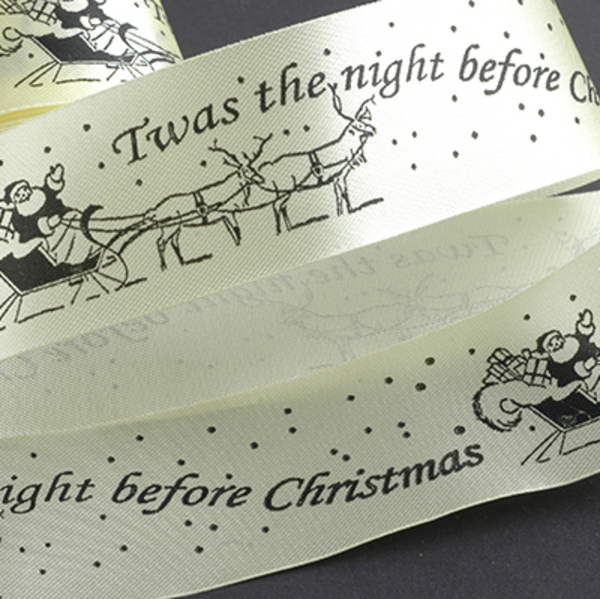 Foil Print 36mm Christmas Style Design (Plate: 3641, Colour(s): Cream 2 and Black)