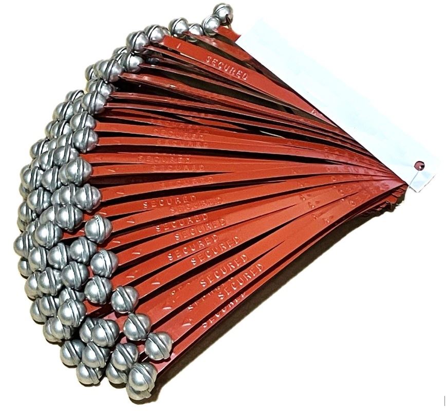 Red Globe Metal Strip Seals (Clearance Item)