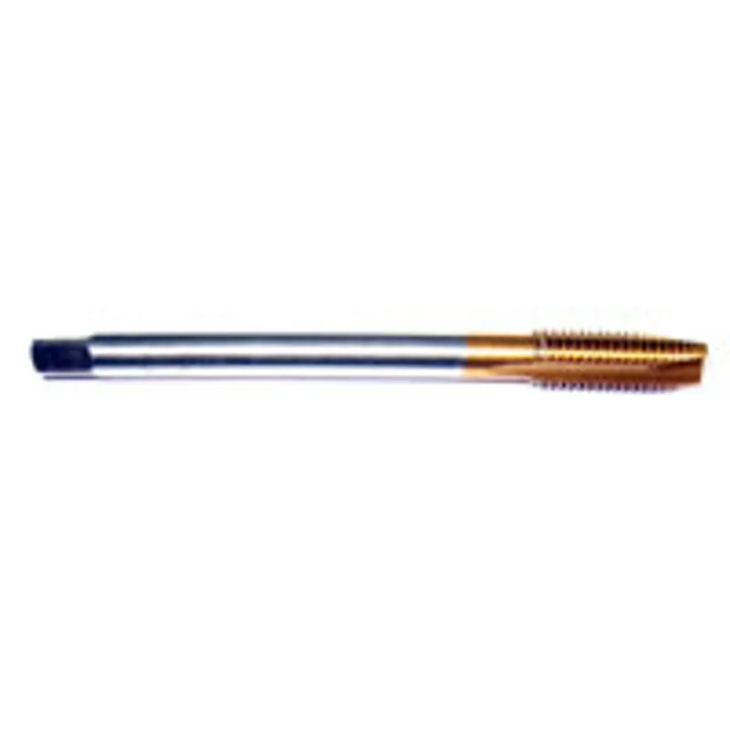 M 6x1 Metric Straight Flute Reduced Shank Tap DIN 376 Titanium Nitrided for longer life