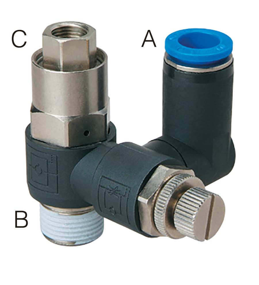 CDC PVSC &#45; Swivel Rotating With Pilot Check Valve