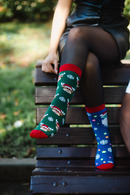 Sparkle and Shine Christmas Socks