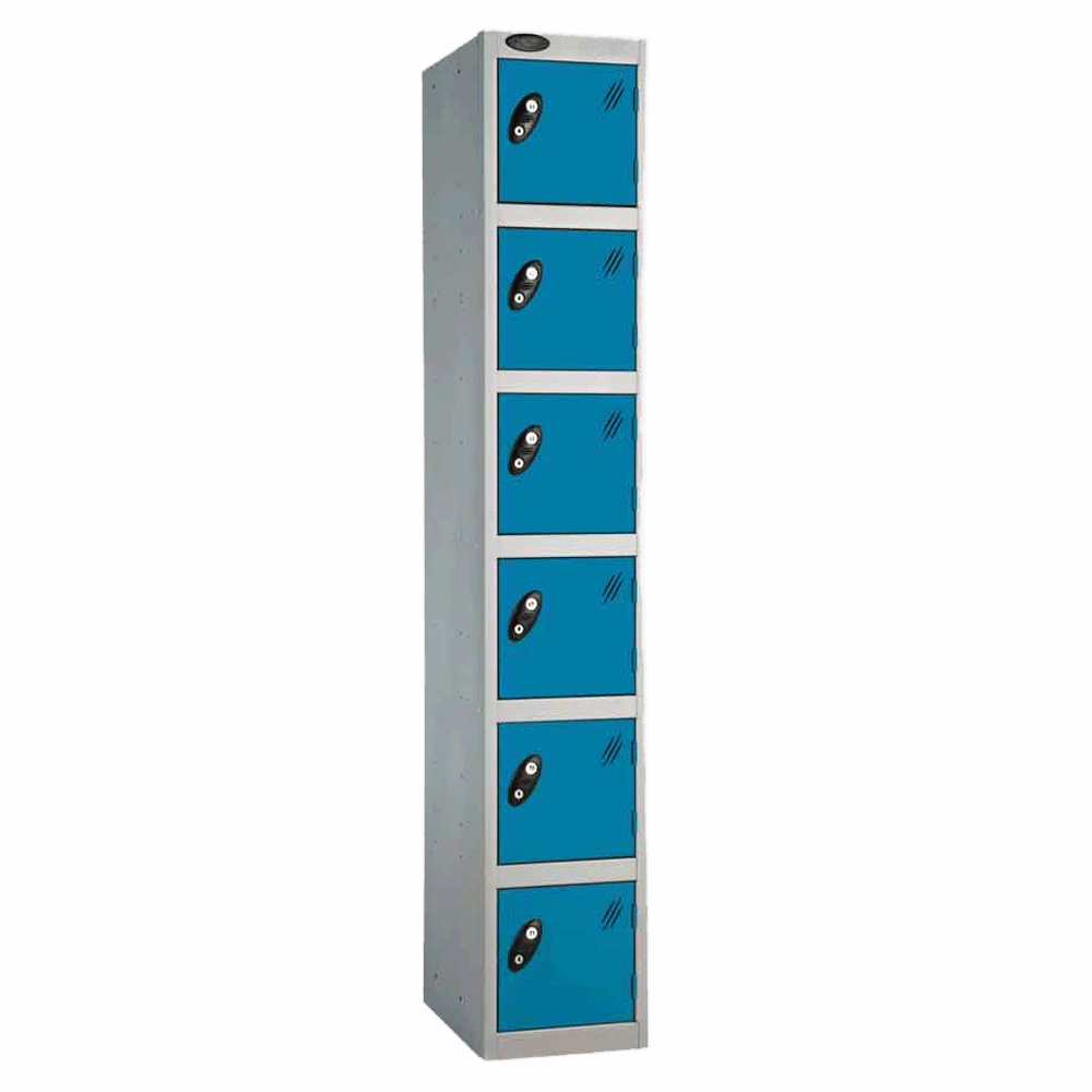 Probe Fast Delivery Six Door Locker Blue - 1800H