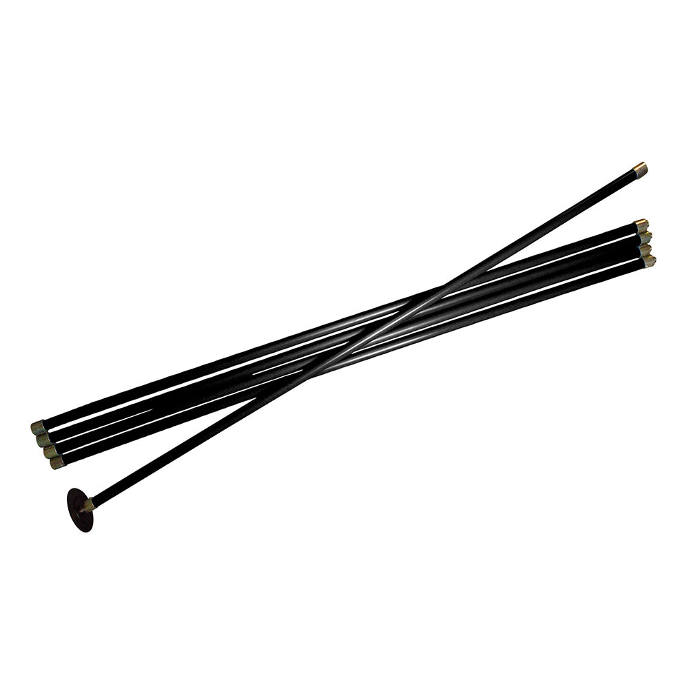 Silverline 868720 Extra-long 2m Drain & Chimney Rod Set 7pce Drain Rod Set 7pce