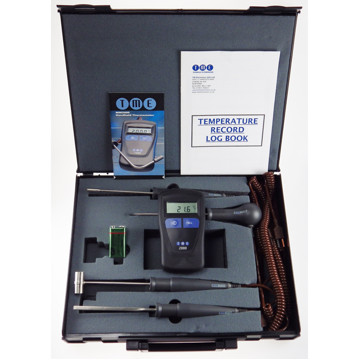 FK2 - Food Kit Type T with MM2000, Standard  Probes and Case
