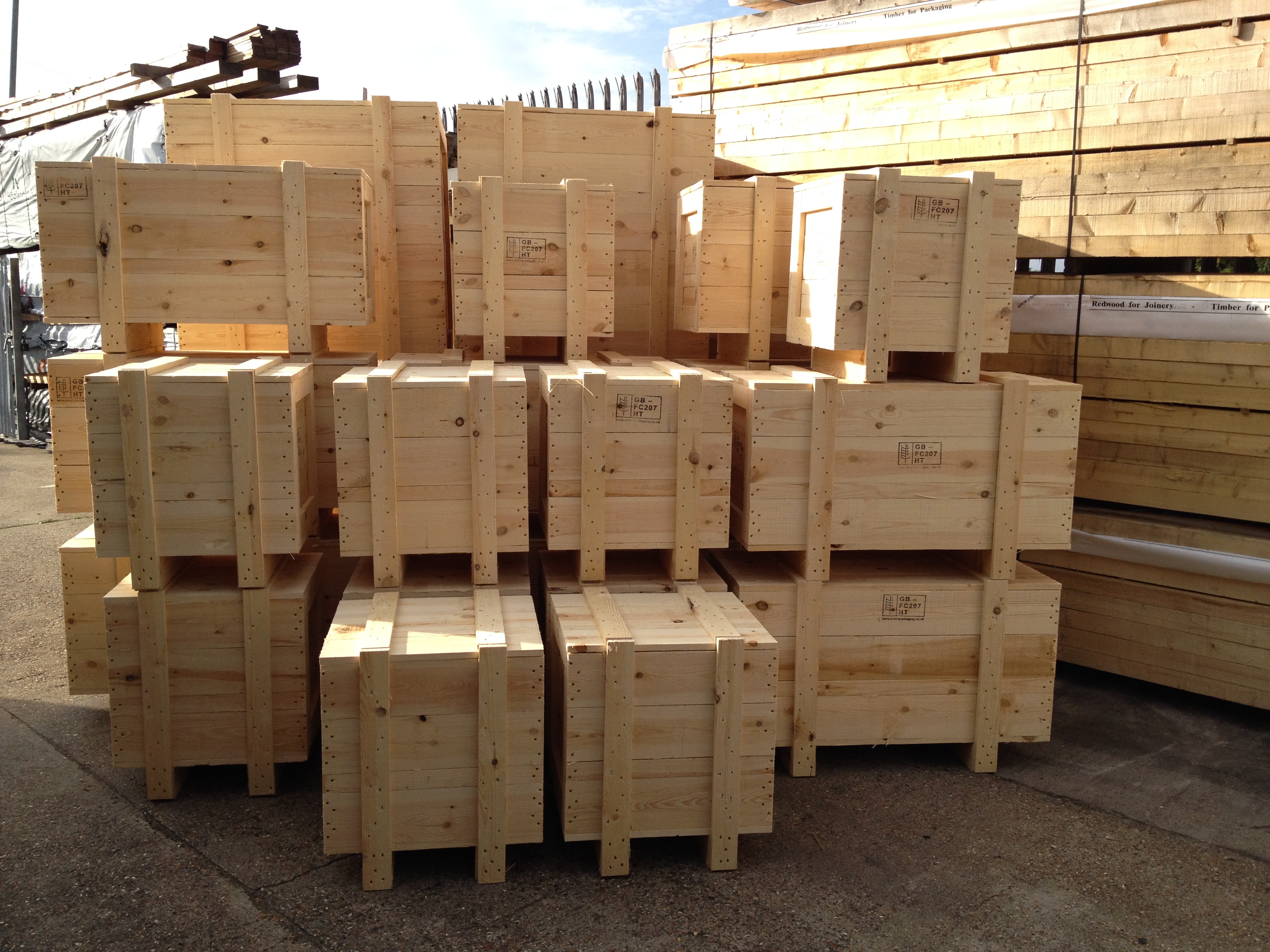 High-Quality Timber Packaging Manufacturer