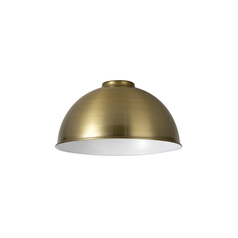 Luxuria Glorelle Dome 25cm Lampshade Gilt Bronze