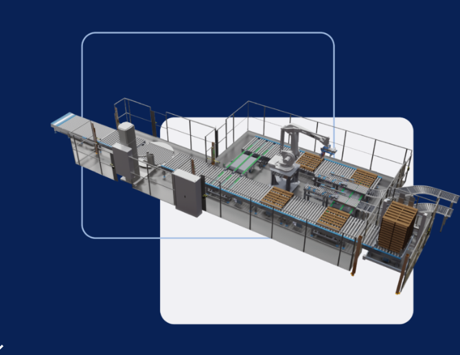 Bespoke Container Palletising System