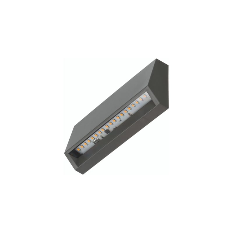 TimeGuard Horizontal LED Step Light Dark Grey 3.0W