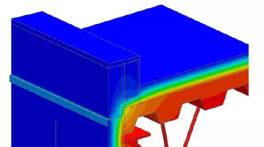 Custom Thickness Thermal Break For Roofs