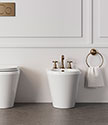 Mitre Deco Back to Wall Bidet (MD8)