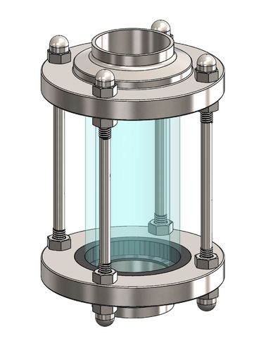Food Grade Leading Suppliers of Sight Glass, Inline, Economy Range, Weld Ended for Pipeline Installations