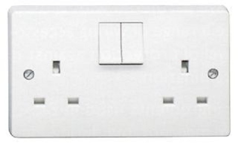 230V 13A Switched Double Wall Socket
[TB-13A Doubl]
