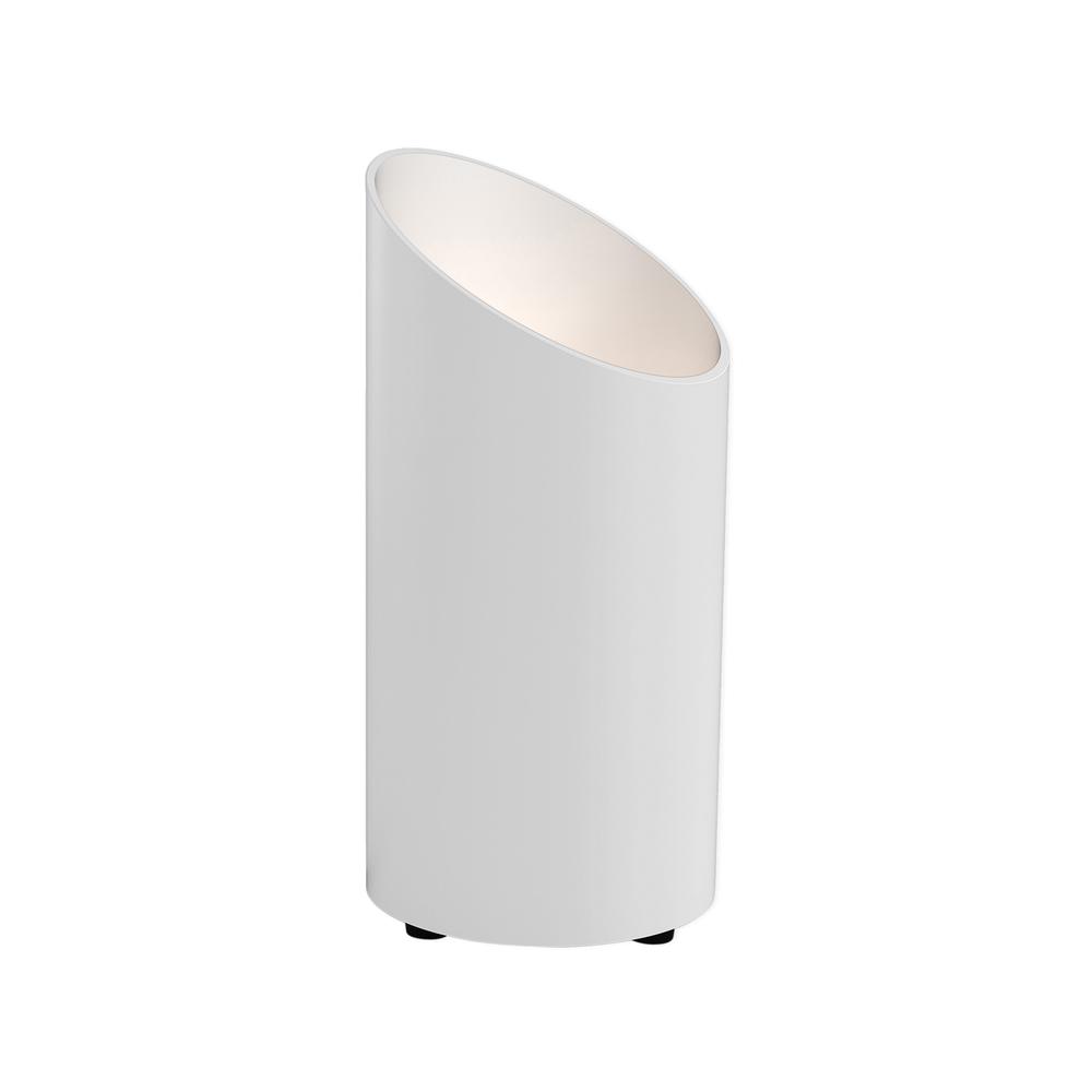 Astro Cut Matt White Floor Light