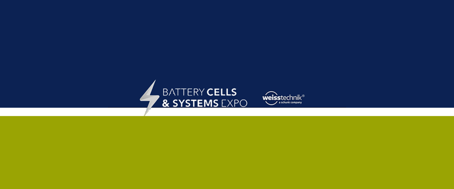 Join Weiss Technik UK at the Battery Cells & Systems Expo, 28 & 29 June