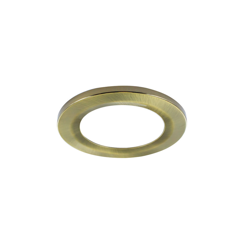 Integral Antique Brass Bezel for Eco Guard Fire Rated Downlight