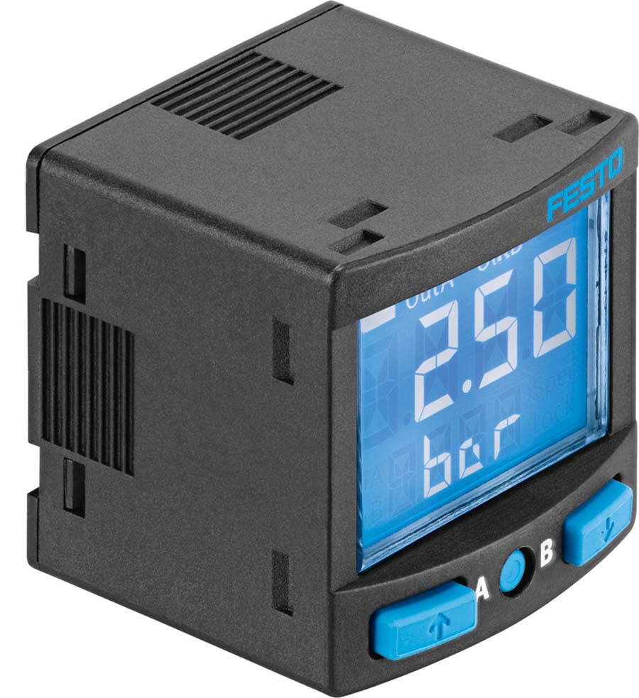 FESTO Span Pressure Sensors With Display &#45; M8 x 1 Plug Connection