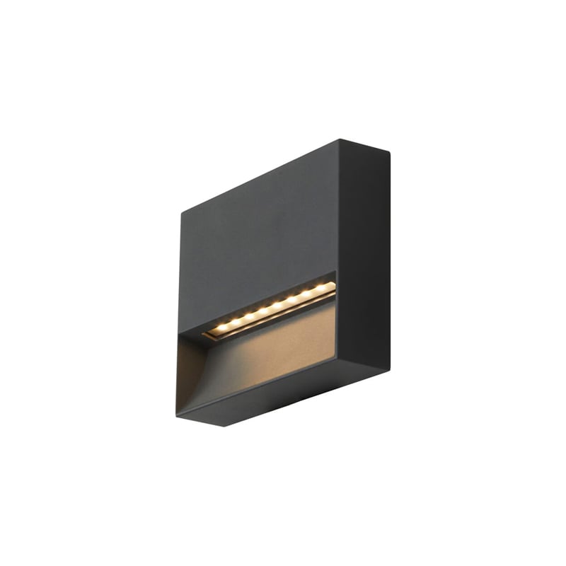 Ansell Galia CCT Maxi LED Wall Light 8W Graphite