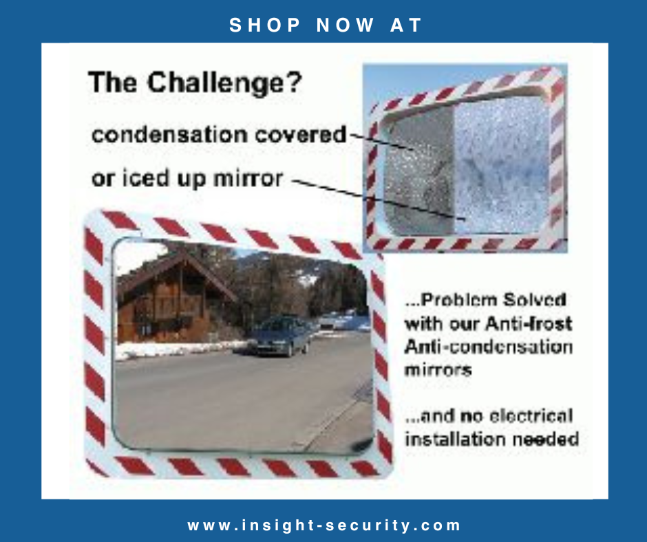 Anti-Condensation Anti-Frost Mirrors - (choice of sizes)