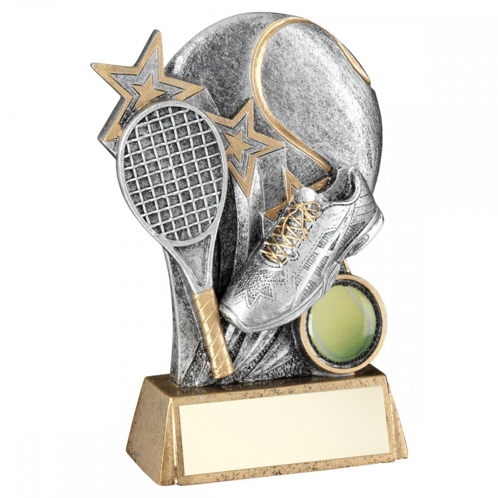 Resin 2 tone Tennis Award - 3 sizes