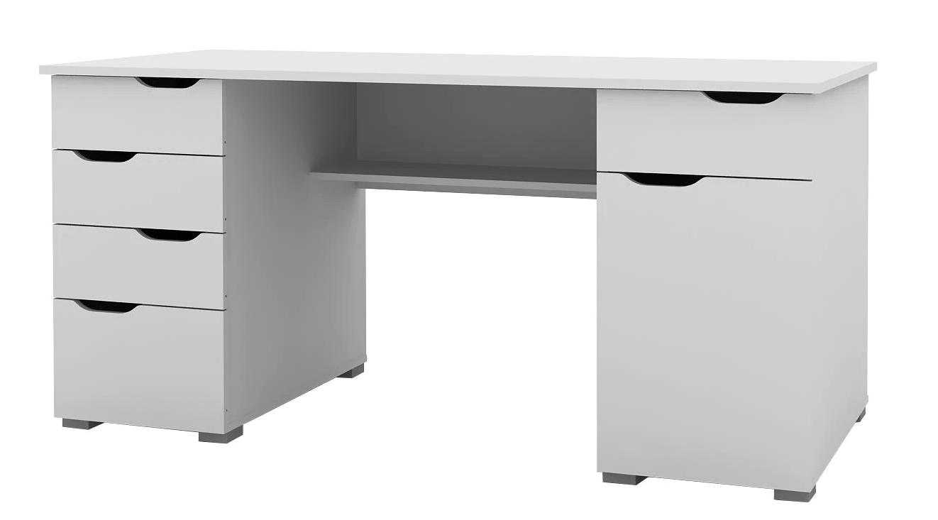 Providers Of Kentucky Home Office Desk - White, Light Oak & Dark Oak UK