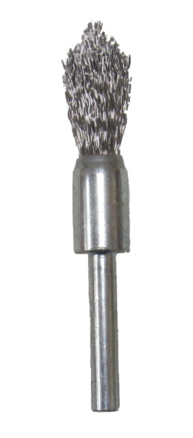 Spindle Mounted End Brush: Stainless