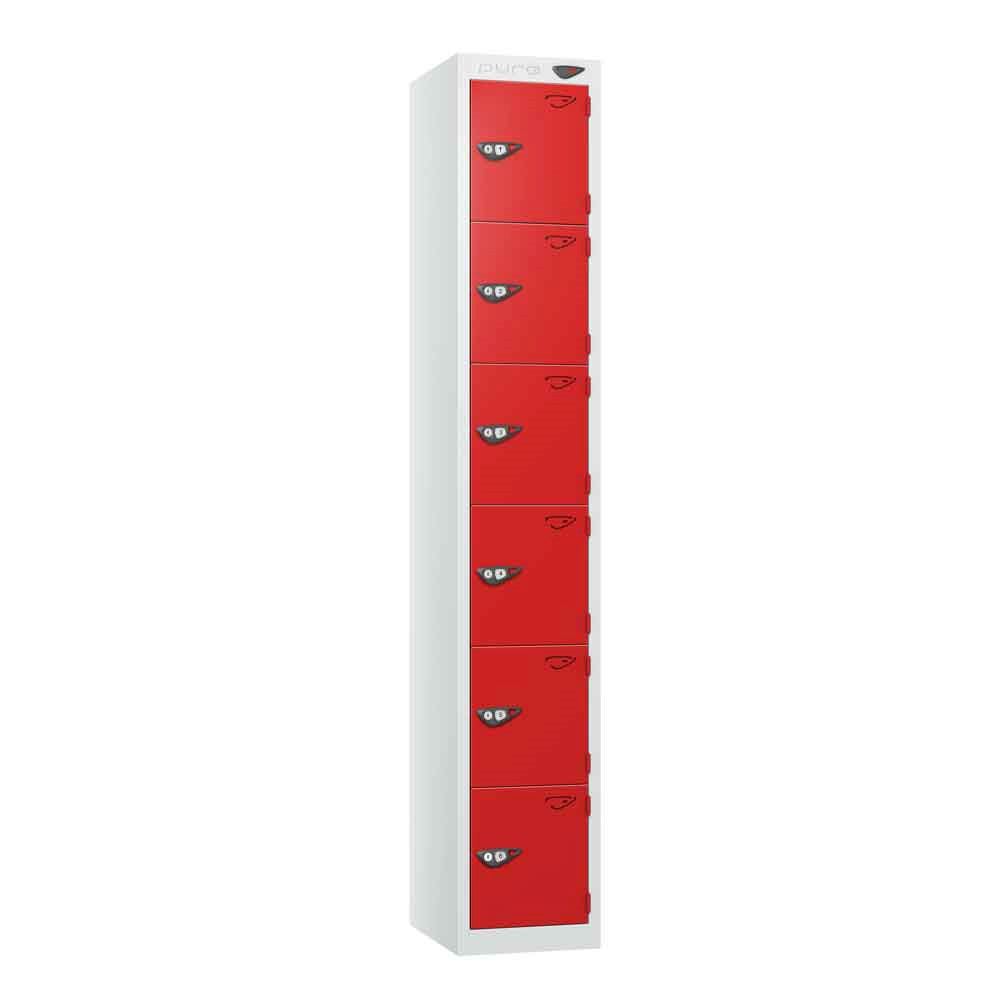 Pure Supreme 6 Door Locker with Digital Combination Lock