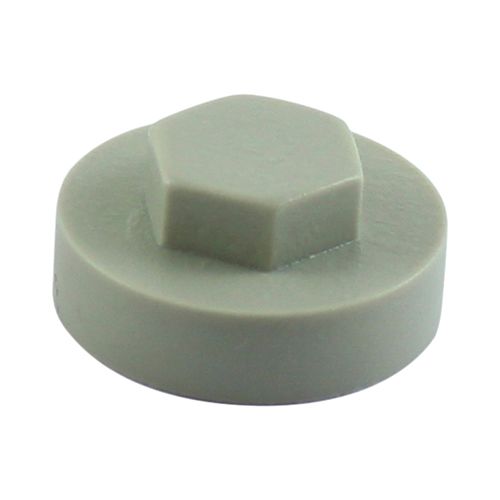 TIMco 19mm Goosewing Grey Push-On Cover Cap