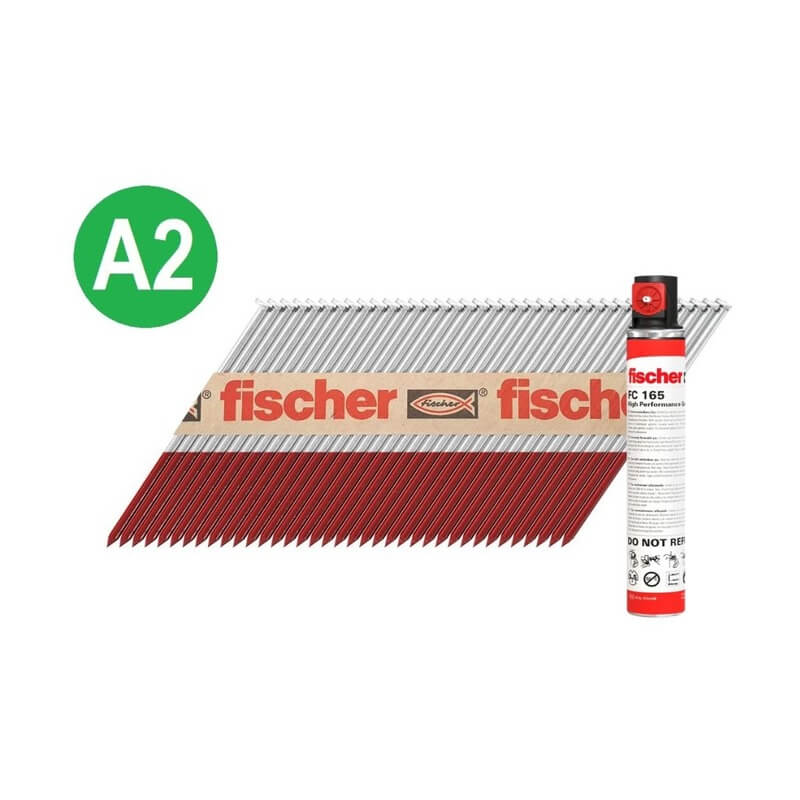 Fischer 90x3.1mm SS Smooth Nails 1100+1