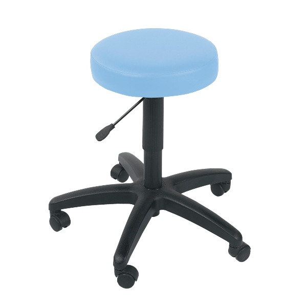 Gas Lift Examination Stool - Cool Blue