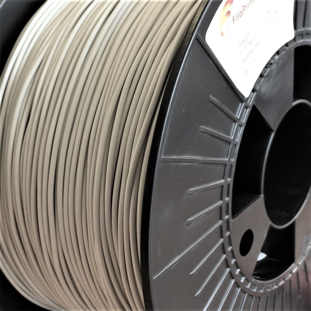 3D FilaPrint PLA X3 Light Grey 1.75mm 3D printing filament