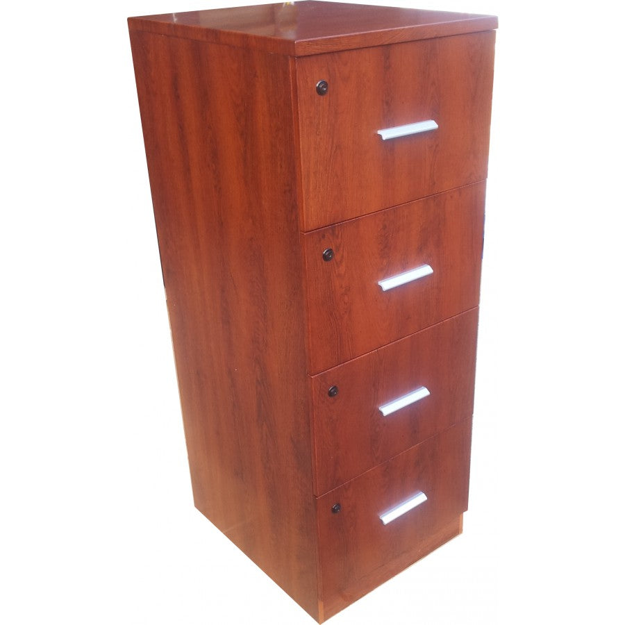 Suppliers Of Medium Oak Four Drawer Executive Filing Cabinet - AB84 UK