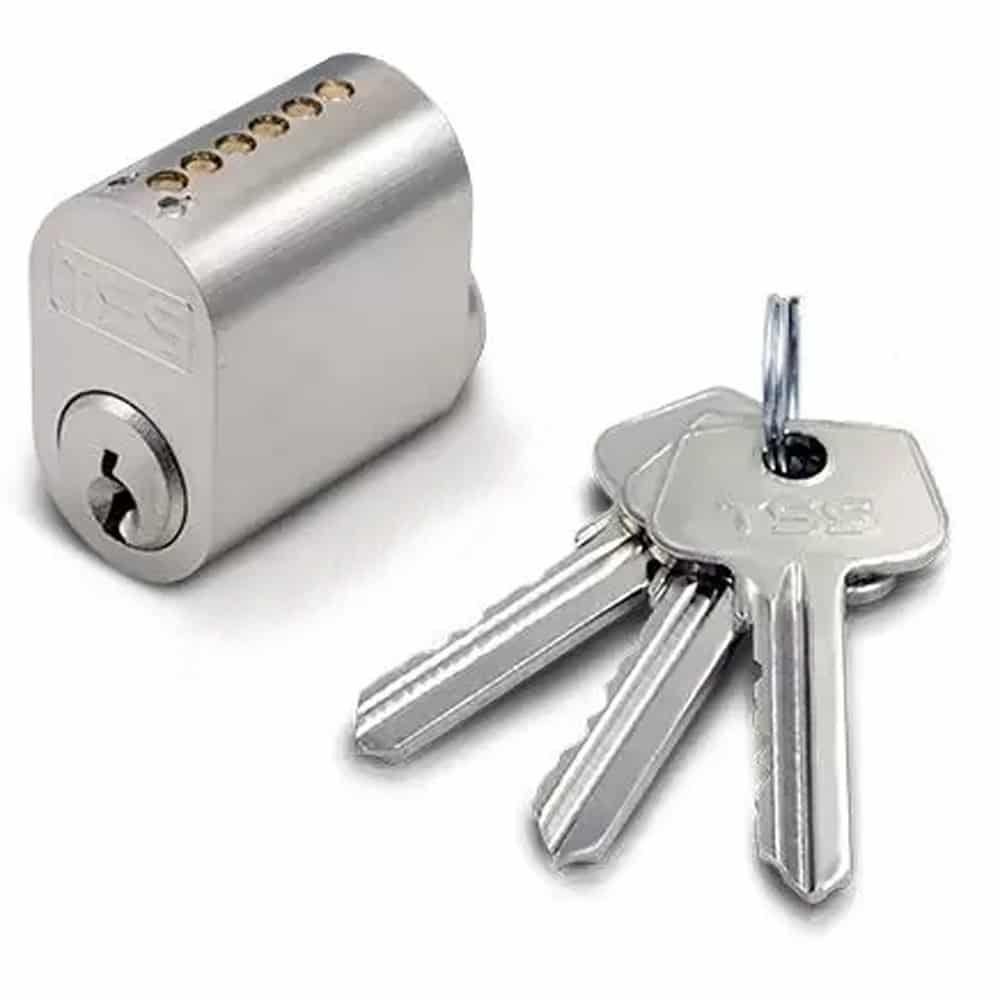 Q-Line 6-Pin Scandinavian Oval External Cylinder