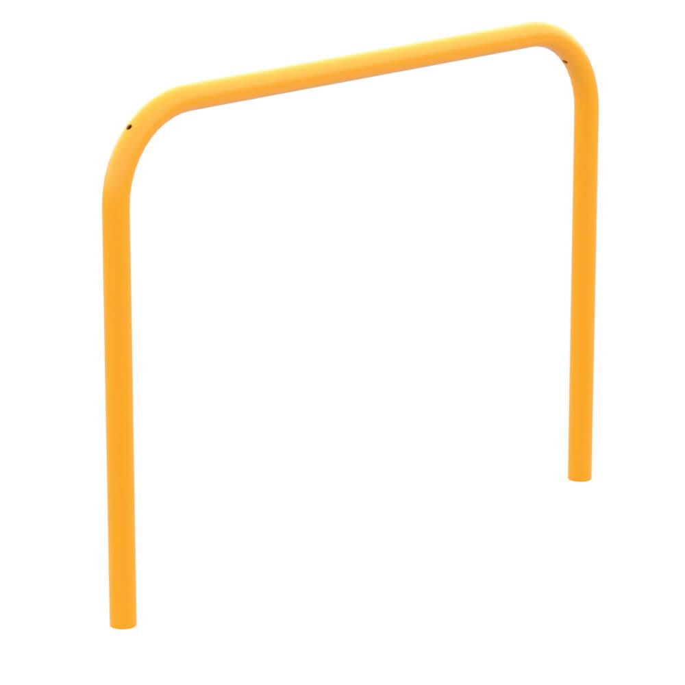 Safety barrier concrete inPowder Coated Yellow RAL 1003