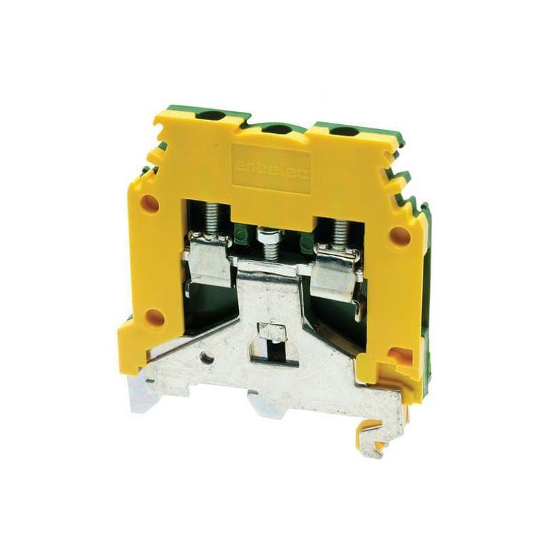 ABB / Entrelec Din Rail Terminal 4mm Green & Yellow (Earth)