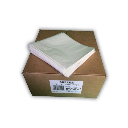 Film Front Bags 8.5'' - FF8'' cased 1000 For Hospitality Industry