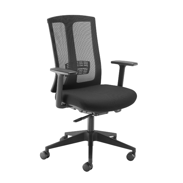 Ronan Mesh Back Operators Chair - Black