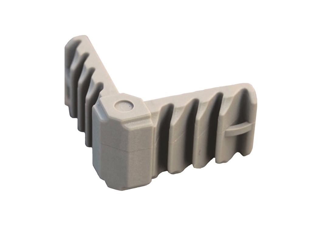23.5mm Grey Gas Corner Keys (without Hole) (Box of 1,000)