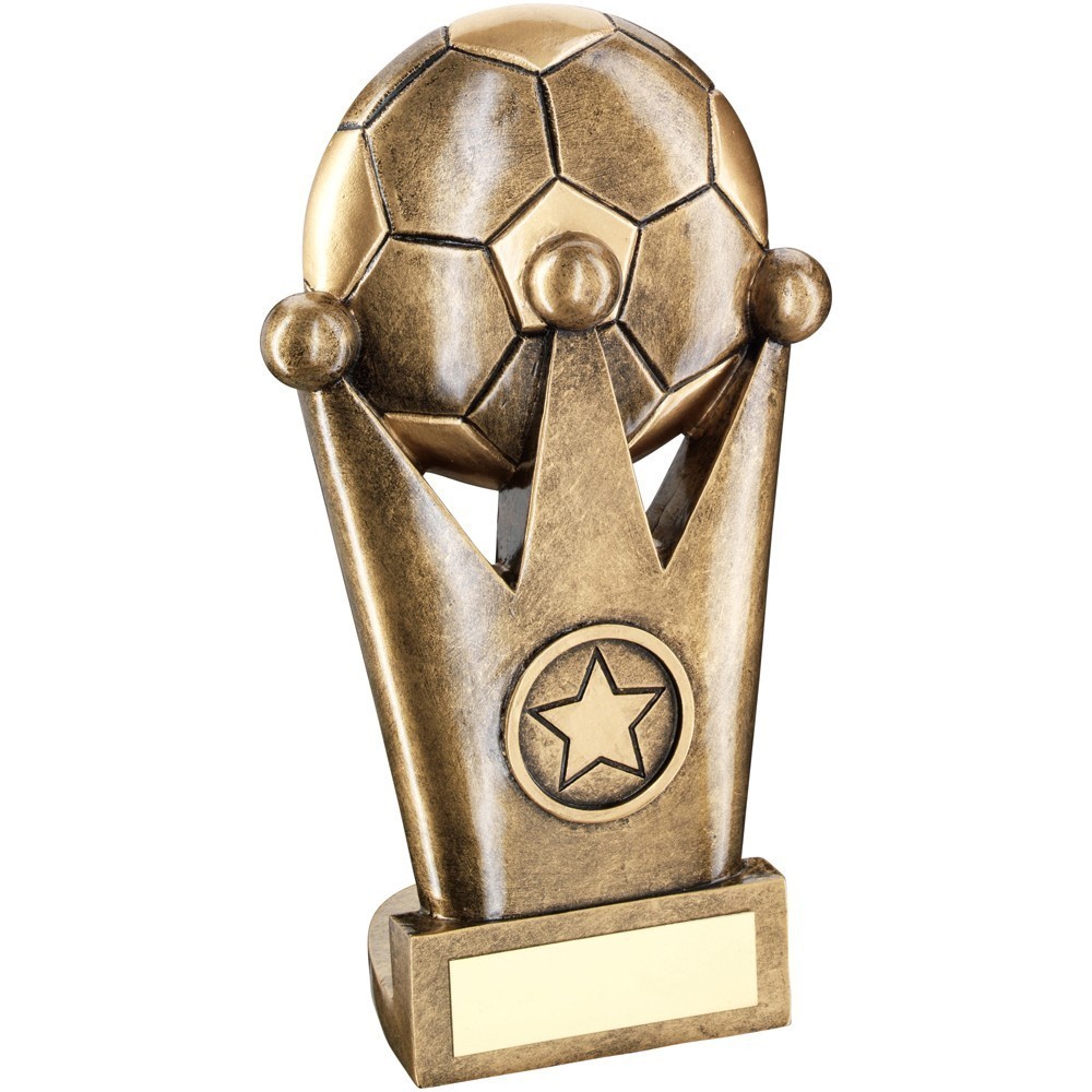 Suppliers Of Ball on crown trophy -  3 sizes Hertfordshire