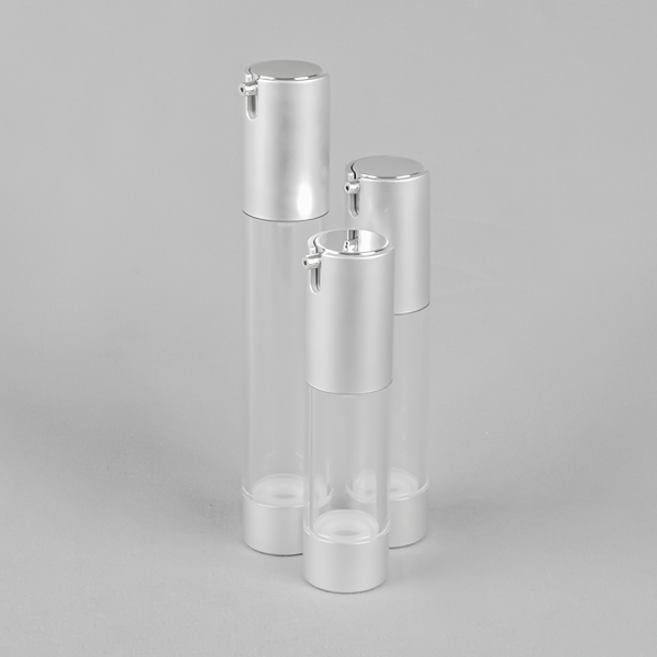 Round Clear Airless Bottle 