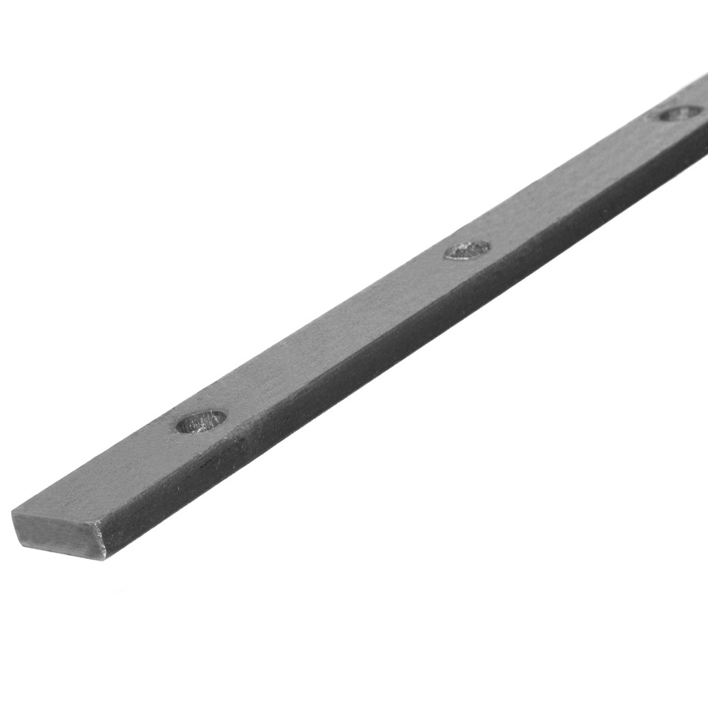 Flat Holed Bar - 50 x 10 x 2278mm 20mm Round Holes to Give 100mm Gap