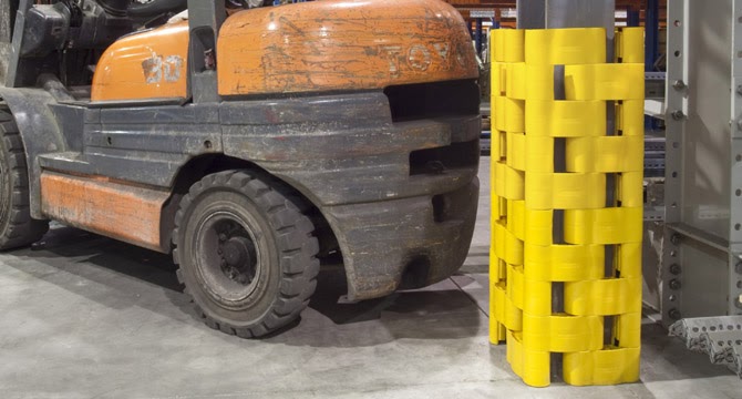 Pallet Racking Safety Barriers