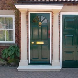 Custom-Made Cast Stone Door Surrounds