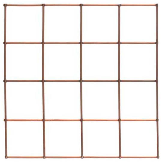 1220 x 2440mm 2"x 2"x 8g (4' x 8') Welded Mesh