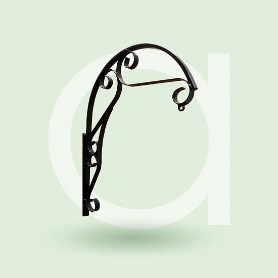 Ornate Hanging Arm For Business Parks