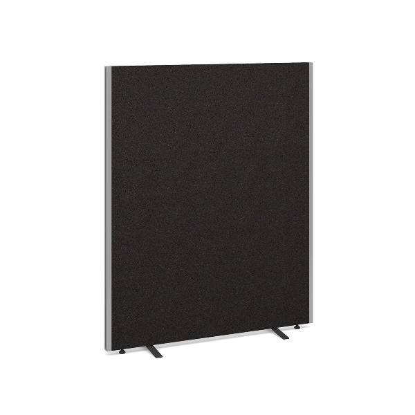 Floor Standing Fabric Screen 1500H x 1200W - Charcoal
