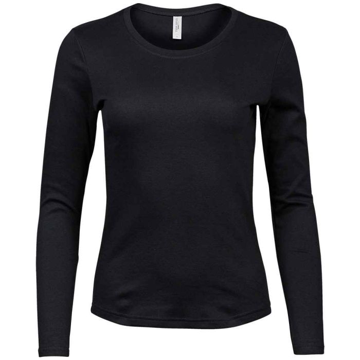 Tee Jays Ladies Long Sleeve Interlock T-Shirt