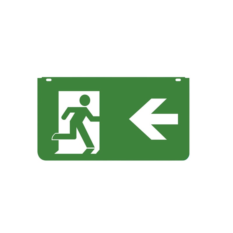 Integral Left Arrow for Slimline Emergency Exit Sign 20 Metre