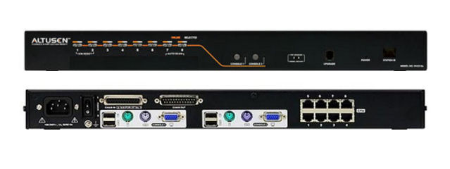 KH2508A - Aten - 2-console 8-port Cat 5 High-Density KVM Switch (KH Range)